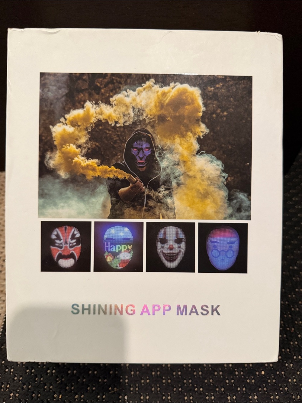 - Multicolor LED Projection Party Mask